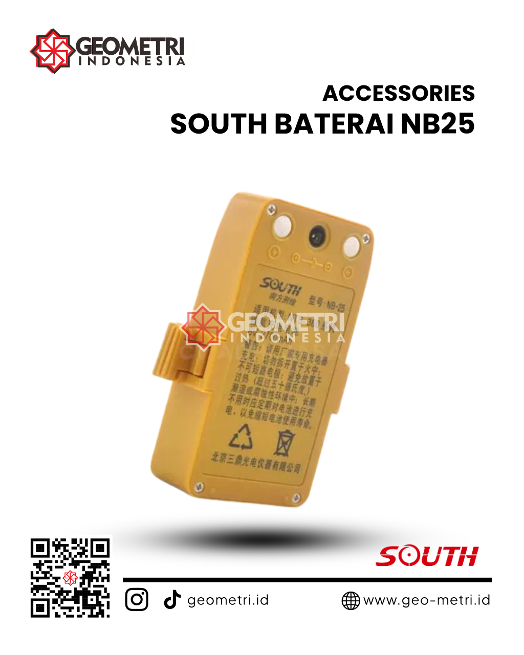 Baterai South NB25