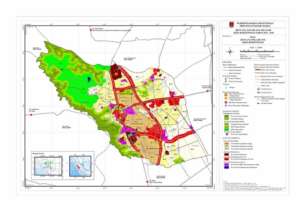 Visualisasi peta digital dengan lapisan data spasial menggunakan teknologi GIS, menunjukkan detail kontur tanah dan penggunaan lahan