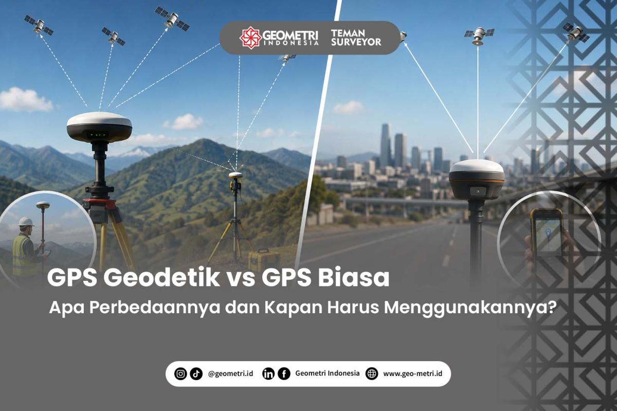 GPS Geodetik vs GPS Biasa: Apa Perbedaannya dan Kapan Harus Menggunakannya?