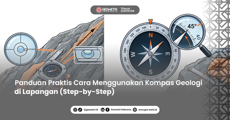 Panduan Praktis Cara Menggunakan Kompas Geologi di Lapangan (Step-by-Step)