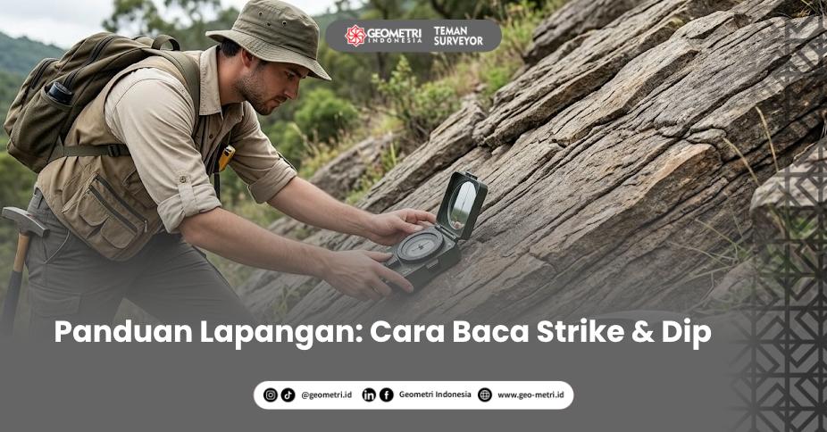 Cara Membaca Strike dan Dip dengan Kompas Geologi: Panduan Lengkap Lapangan
