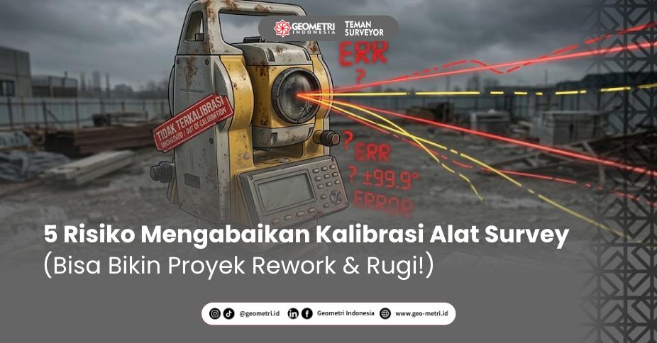 5 Risiko Mengabaikan Kalibrasi Alat Survey (Bisa Bikin Proyek Rework & Rugi!)