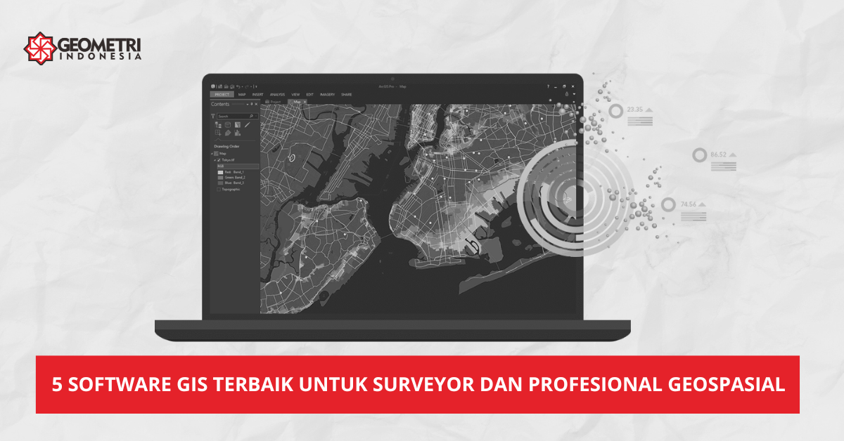 5 Software GIS Terbaik untuk Surveyor dan Profesional Geospasial