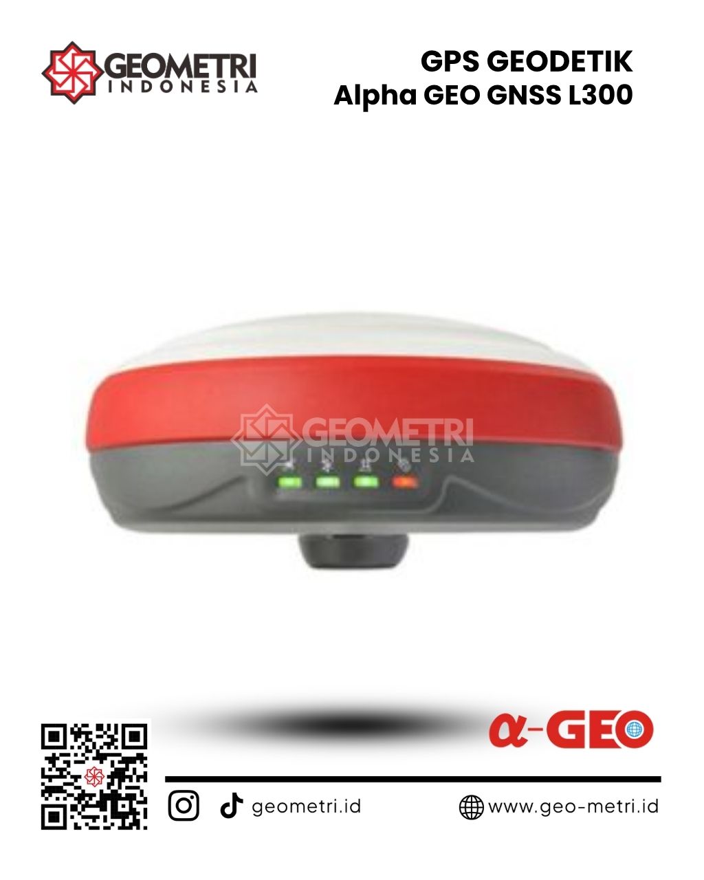 Gambar AlphaGeo L300 GNSS RTK Receiver