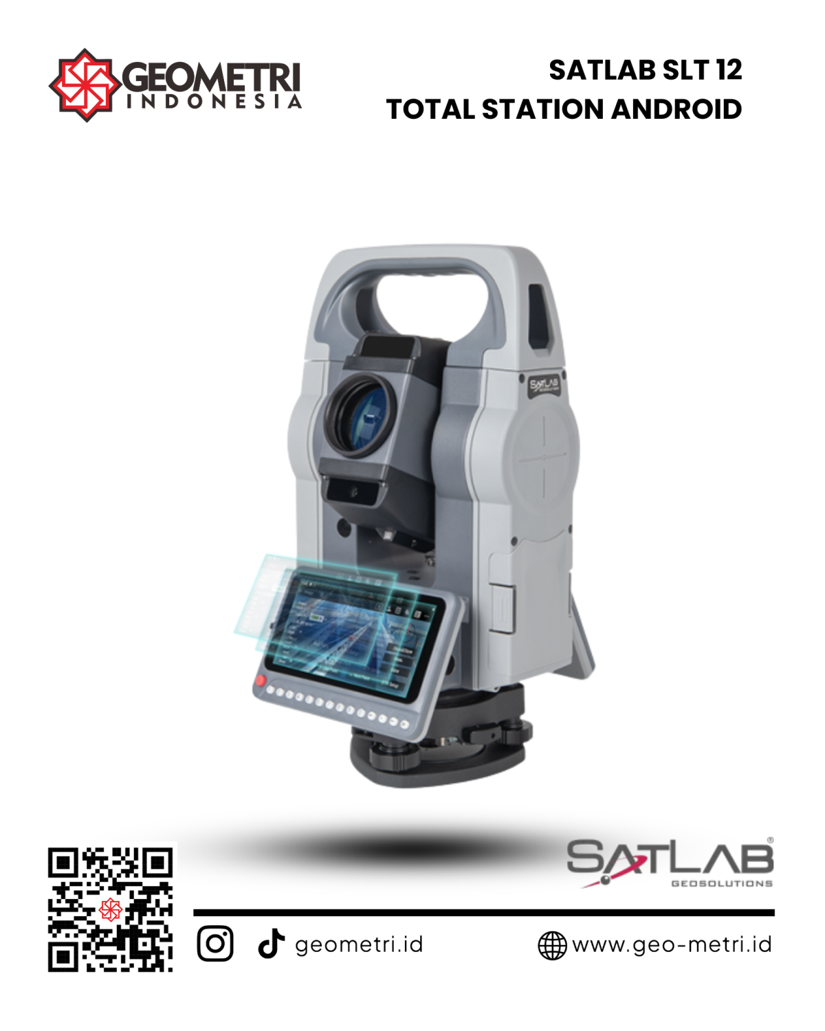 Gambar Total Station Android SLT12