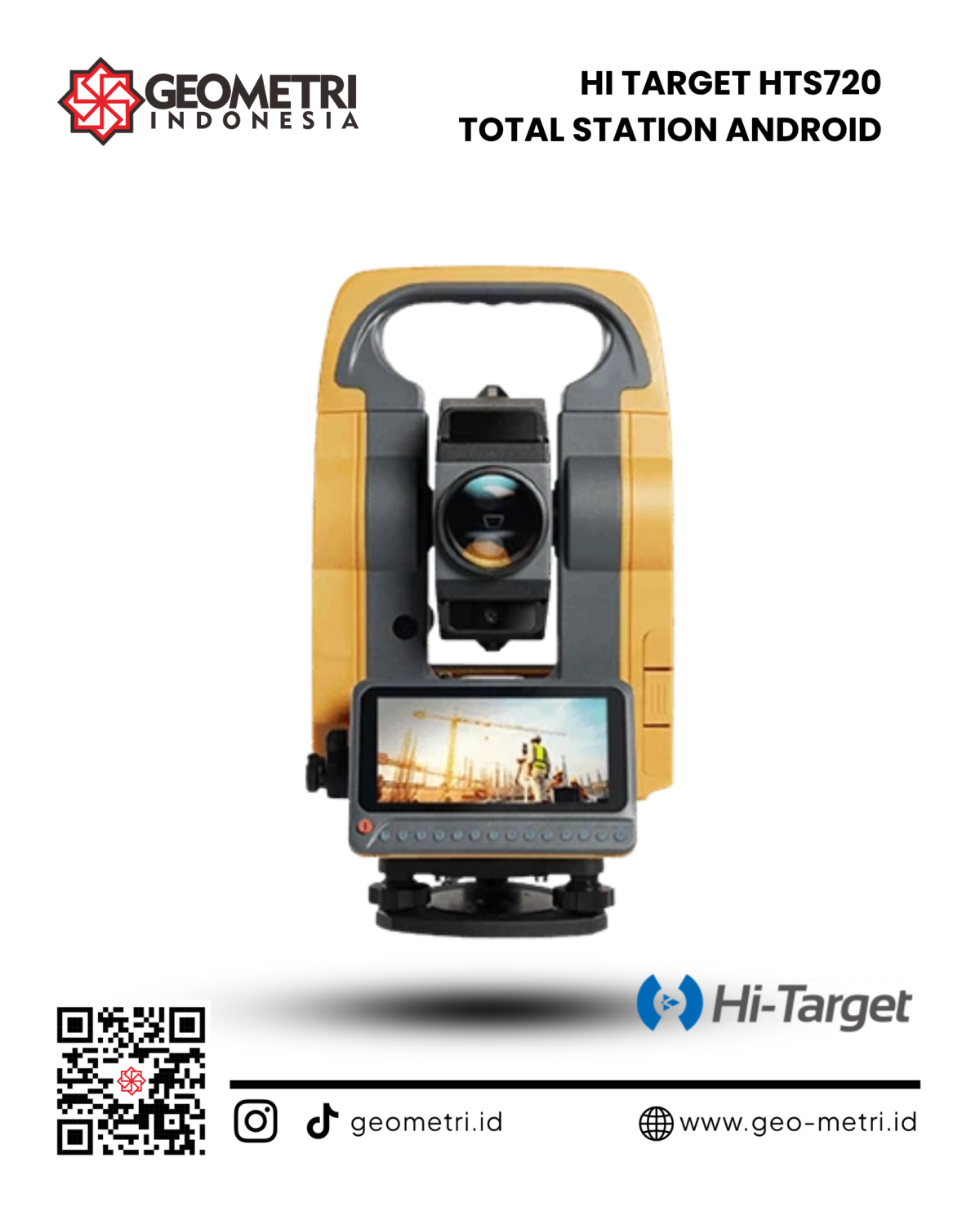Gambar Total Station Hi-Target HTS-720 Android
